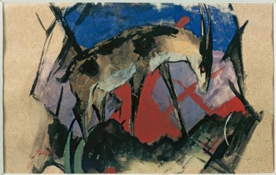 Antilope von Franz Marc