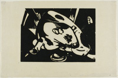 Der Stier von Franz Marc