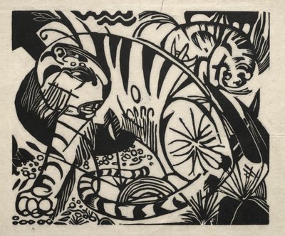 Tiger von Franz Marc