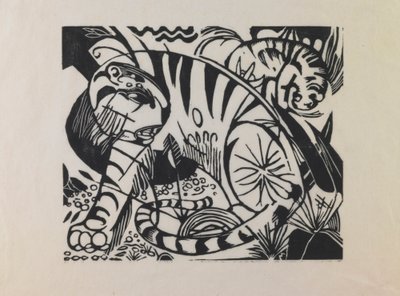Tiger von Franz Marc