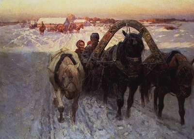 Der Schlitten von Franz Roubaud