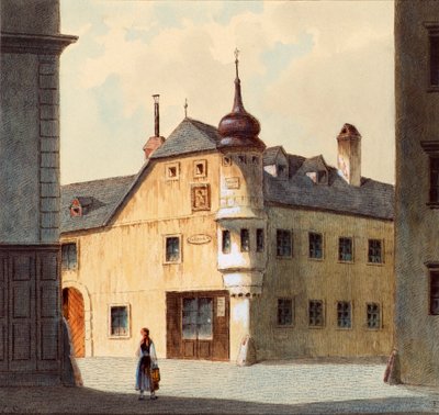 Das Alte Haus am Neubau in Wien von Franz Sager