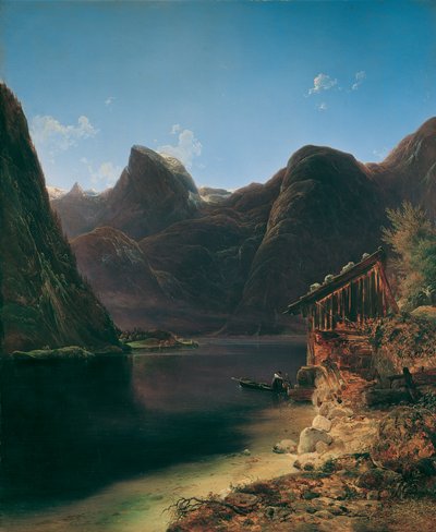 Der Hallstätter See von Franz Steinfeld