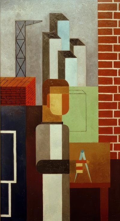 Der Architekt II von Franz Wilhelm Seiwert