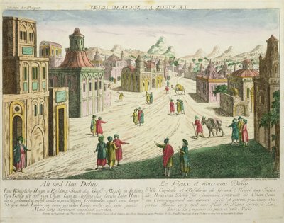 Alt und Neu Delhi von Franz Xaver Habermann