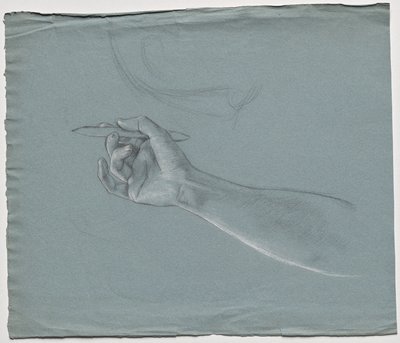 Armstudie für das Fakultätsbild: Theologie von Franz von Matsch