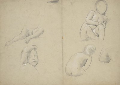 Kinderaktstudien von Franz von Matsch