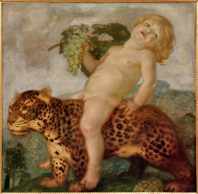 Bacchusknabe auf einem Panther von Franz von Stuck