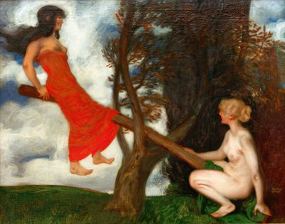 Die Wippe von Franz von Stuck