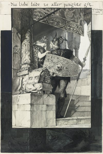 Sigfried und Kriemhild von Franz von Stuck
