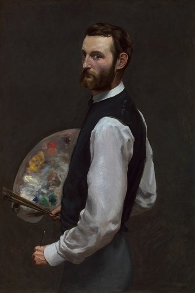 Selbstporträt von Frédéric Bazille