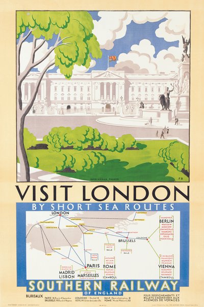 Besuchen Sie London von Freda Beard