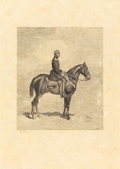 Reiter von Frederic Auguste La Guillermie after Jean Louis Ernest Meissonier