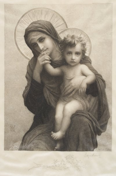 Madonna und Kind von Frederic Auguste Laguillermie