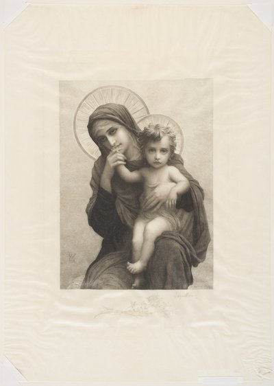 Madonna mit Kind von Frederic Auguste Laguillermie