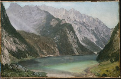 Alpensee von Frederic Edwin Church