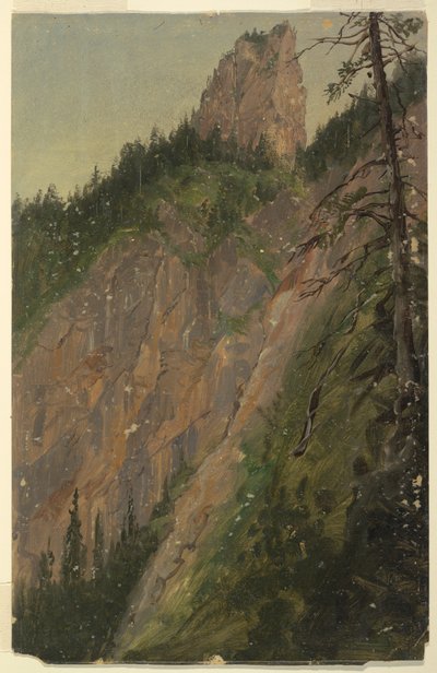 Alpenlandschaft, Bayern oder Schweiz von Frederic Edwin Church