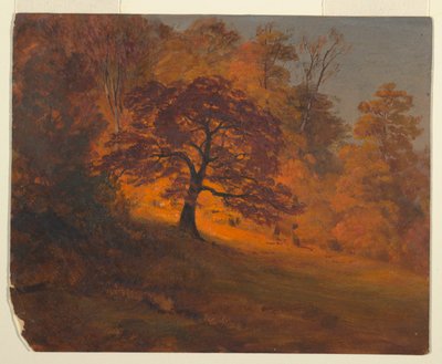 Herbstlaub von Frederic Edwin Church