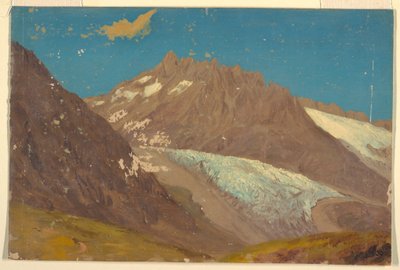 Bayerische oder Schweizer Alpen von Frederic Edwin Church