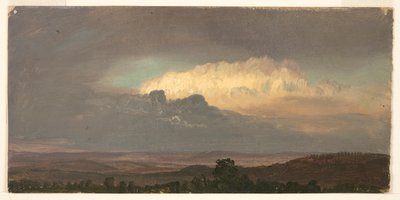 Wolken über Hügeln, Jamaika von Frederic Edwin Church