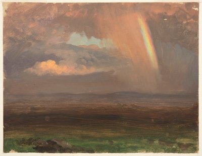 Wolken und Regenbogen, Jamaika von Frederic Edwin Church