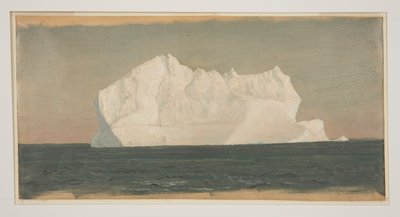 Schwimmender Eisberg von Frederic Edwin Church