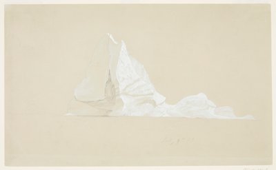 Schwimmender Eisberg von Frederic Edwin Church