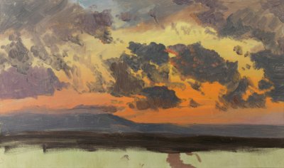Himmel bei Sonnenuntergang, Jamaika, Westindische Inseln von Frederic Edwin Church