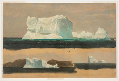 Eisberge, Twillingate von Frederic Edwin Church