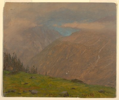 Italienische Alpen von Frederic Edwin Church