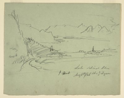 Landschaft in Österreich, 5. August 1868 von Frederic Edwin Church