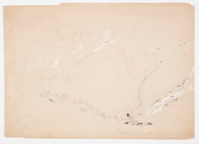 Mount Katahdin, von Süden gezeigt von Frederic Edwin Church
