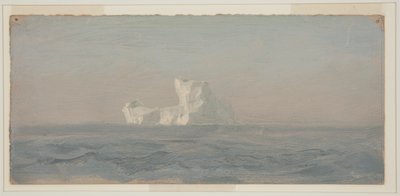 Vor einem Eisberg, Neufundland von Frederic Edwin Church