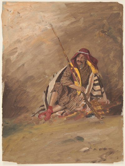 Sitzender Beduine von Frederic Edwin Church