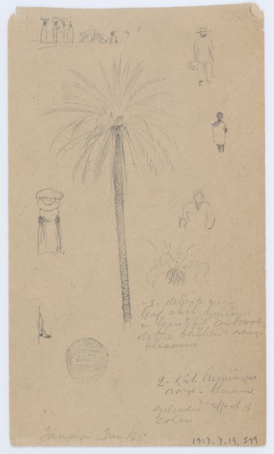 Skizzen aus Jamaika, Westindien von Frederic Edwin Church