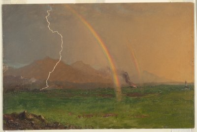 Gewitter in den Alpen von Frederic Edwin Church