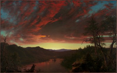 Dämmerung in der Wildnis von Frederic Edwin Church