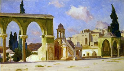 El Haram, Jerusalem von Frederic Leighton
