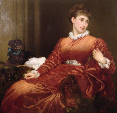 Mrs. Henry Evans Gordon (1845-1925), 1877 von Frederic Leighton