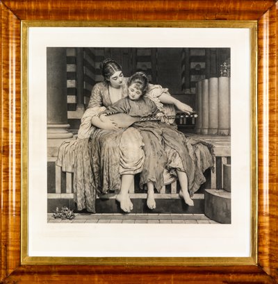 Die Musikstunde von Frederic Leighton