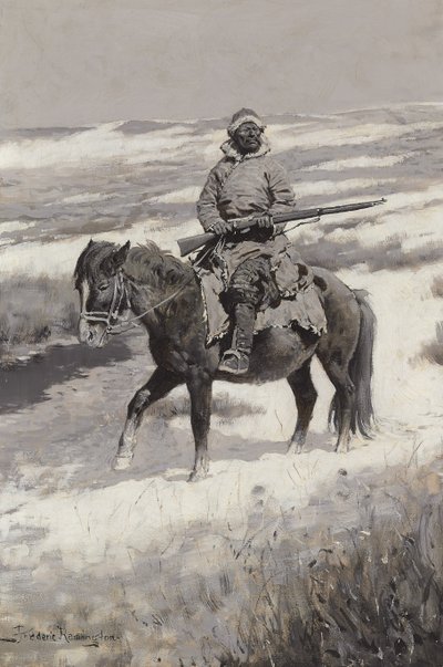 Ein Mandschurischer Bandit von Frederic Remington