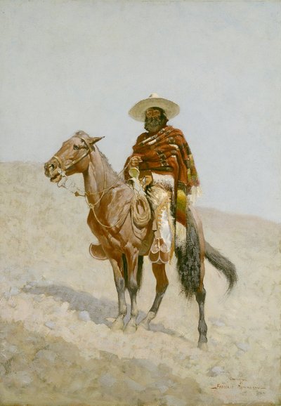 Ein mexikanischer Vaquero, 1890 von Frederic Remington