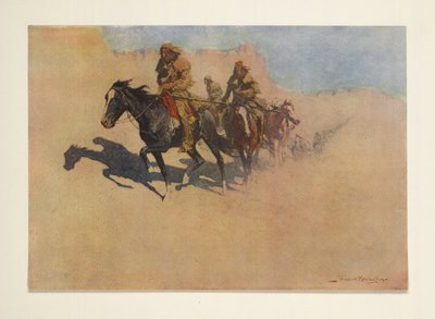 Jedediah Smith aus Colliers Weekly von Frederic Remington