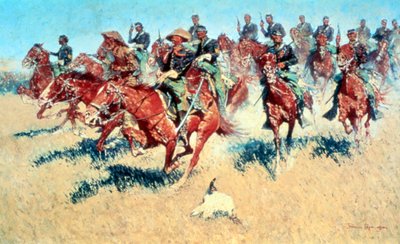 Auf den südlichen Ebenen, 1907 von Frederic Remington