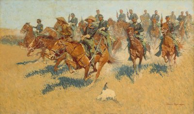 Auf den südlichen Ebenen, 1907 von Frederic Remington