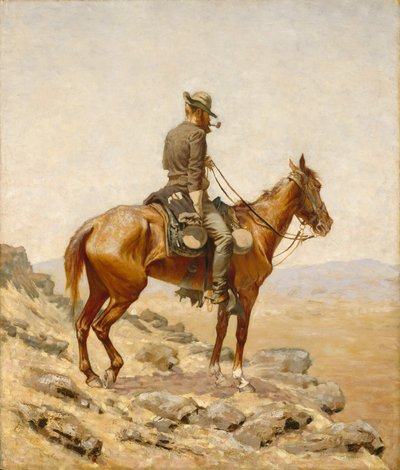 Der Ausguck, 1887 von Frederic Remington