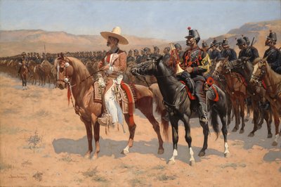 Der mexikanische Major, 1889 von Frederic Remington