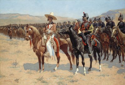 Der mexikanische Major, 1889 von Frederic Remington