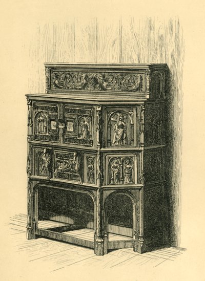 Eichenschrank von Frederick Albert Slocombe