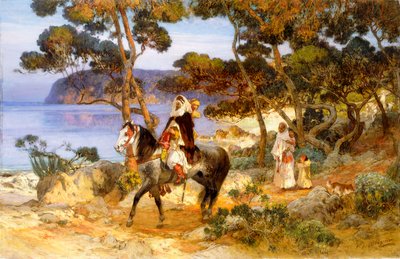Ein Küstenpfad von Frederick Arthur Bridgman